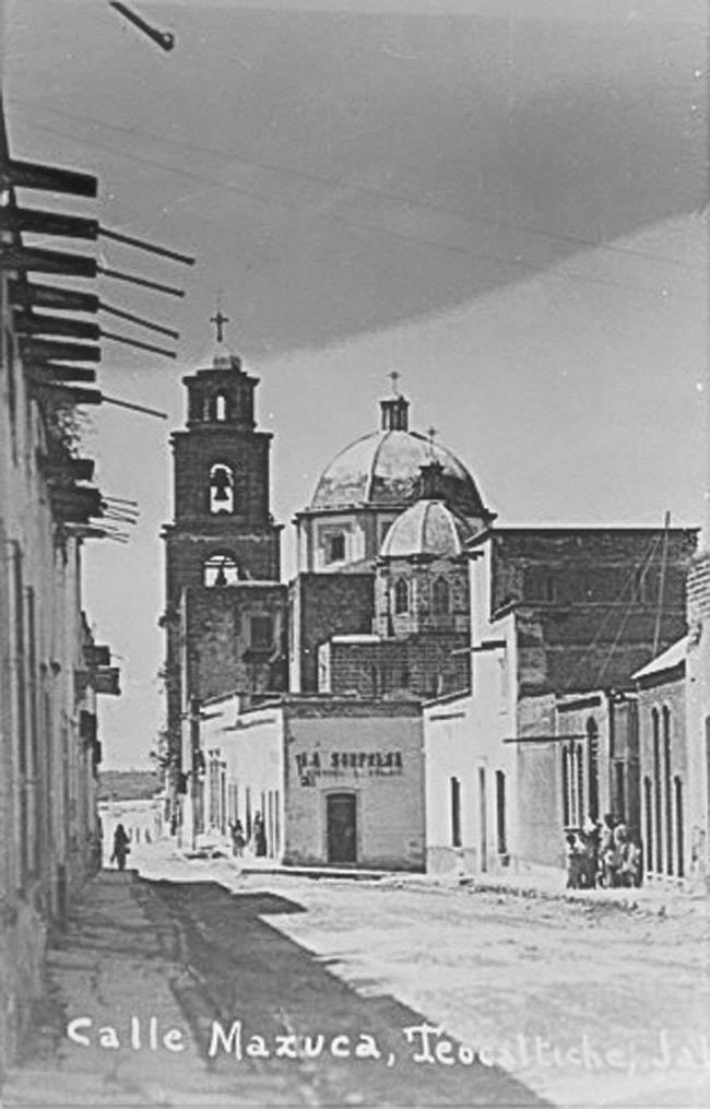 Fotografía Antigua de la Calle Mazuca