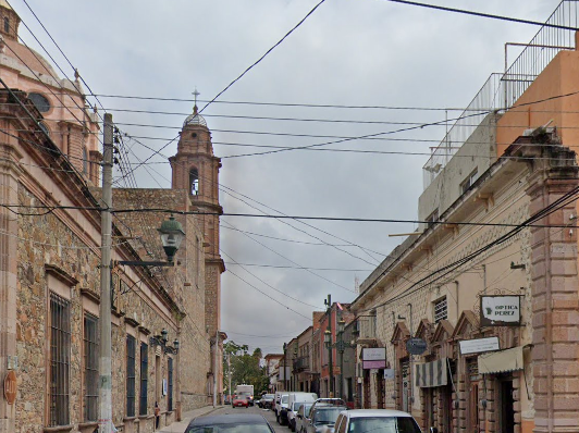 Captura de la calle Victoriano Salado, tomada de google maps