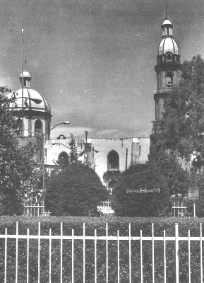 Plaza principal de Huejuquilla El Alto