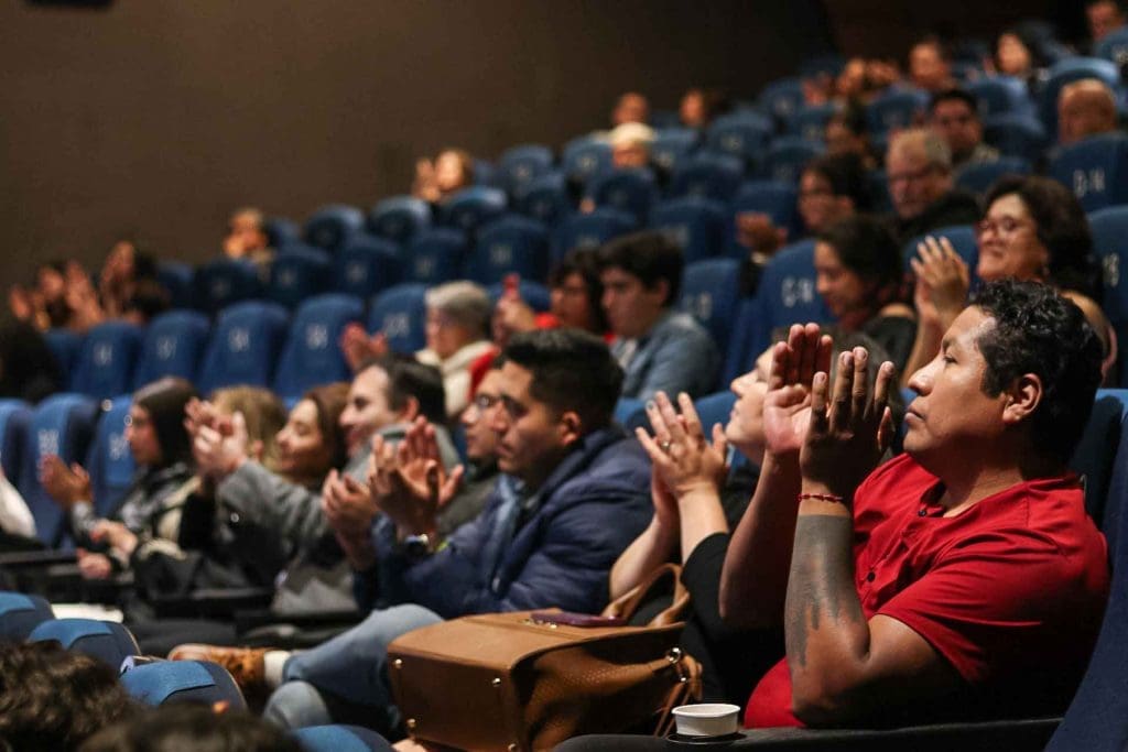 Asistentes en la presentación de segunda etapa del Catálogo Cinematográfico