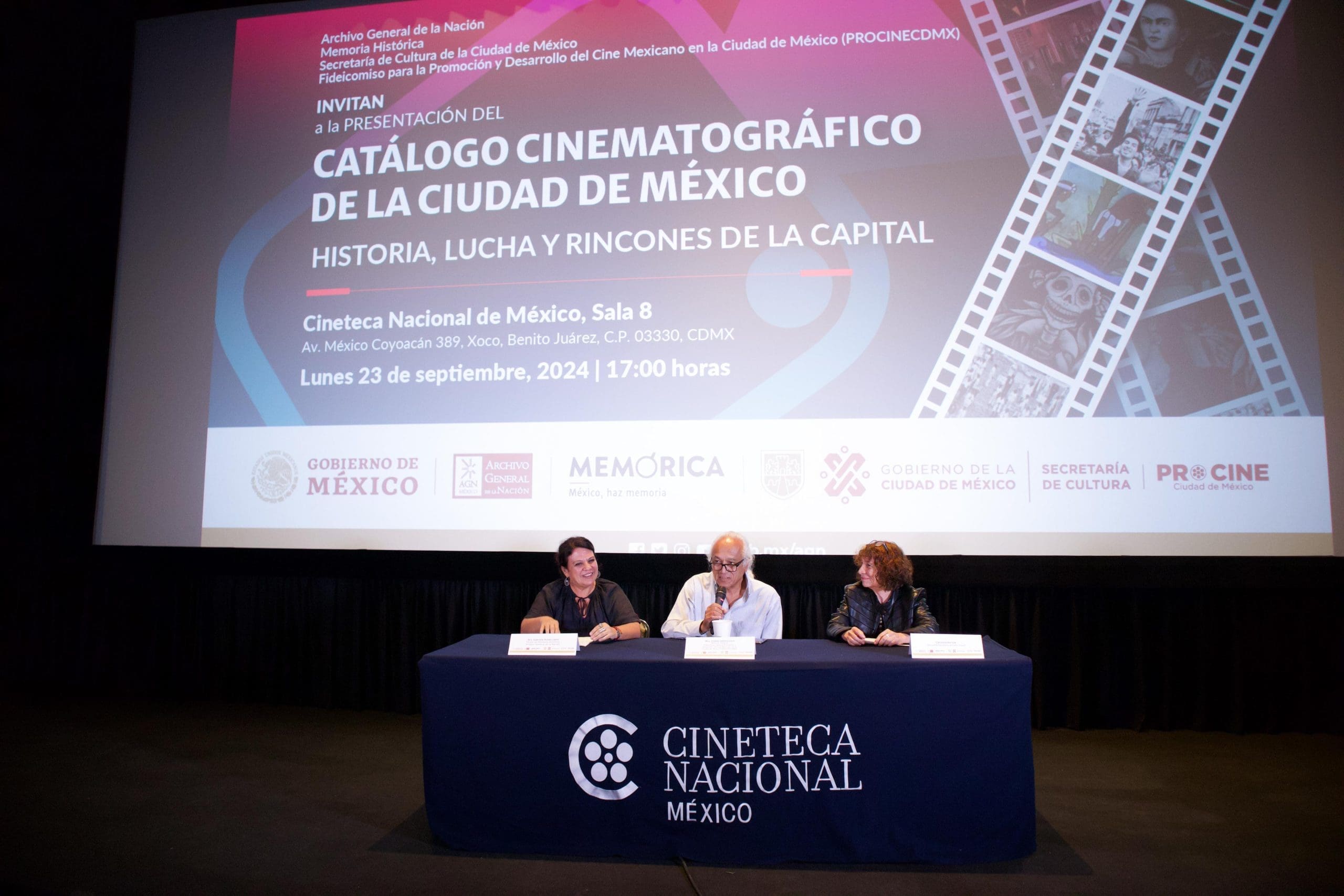 PROCINECDMX PRESENTA SEGUNDA ETAPA DEL CATÁLOGO CINEMATOGRÁFICO DE LA CIUDAD DE MÉXICO