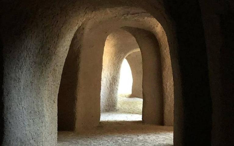 Interior del Templo de Arena, Villa Corona
