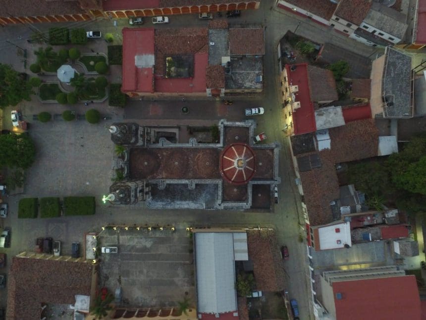 Vista aérea de Ejutla