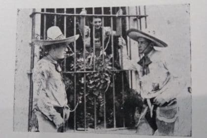 Escena de la versión de 1936 de "Allá en el Rancho Grande" de Fernando Fuentes, que dio inicio a la época de oro del cine mexicano