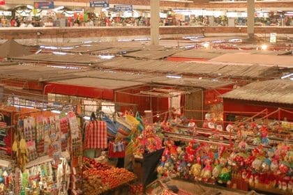 Interior del Mercado de San Juan de Dios
