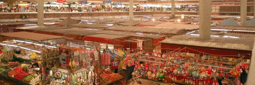 Interior del Mercado de San Juan de Dios