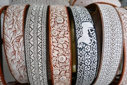 En los cintos piteados se plasman elementos tradicionales de la cultura mexicana en estos cintos