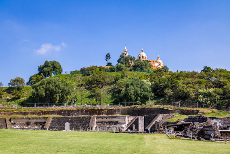 Zona Arqueológica en Cholula