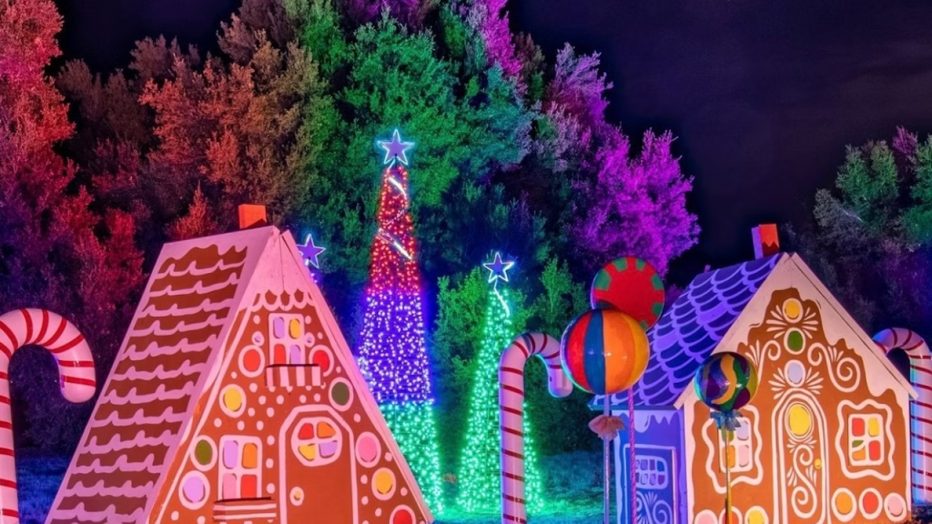Ballantyne's Backyard en Navidad
