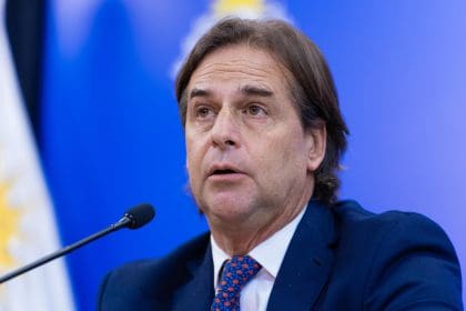 Foto de archivo del presidente de Uruguay, Luis Lacalle Pou. EFE/ Meri Parrado