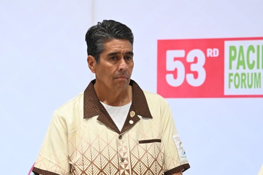 Fotografía de archivo del presidente de Palau, Surangel Whipps.
EFE/EPA/LUKAS COCH AUSTRALIA AND NEW ZEALAND OUT