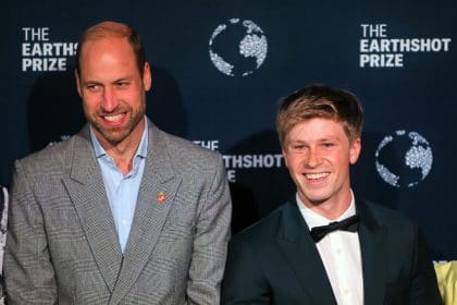 El príncipe Guillermo de Gales (izda) y Robert Erwin. EFE/EPA/HALDEN KROG