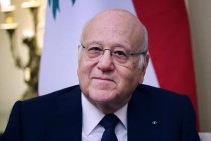 El primer ministro libanés Najib Mikati. EFE/EPA/ANDY RAIN / POOL