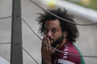 Fotografía de archivo de Marcelo, a quien el Fluminense le rescindió su contrato. EFE/ Antonio Lacerda