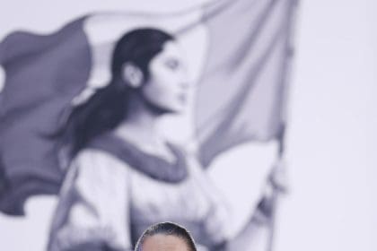 La presidenta de México, Claudia Sheinbaum, habla durante una rueda de prensa el 31 de octubre de 2024, en el Palacio Nacional en la Ciudad de México (México). EFE/ Mario Guzmán