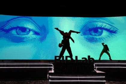 Fotografía de bailarines durante la primera jornada del BID Latam Forumen Buenos Aires (Argentina). EFE/ Juan Ignacio Roncoroni
