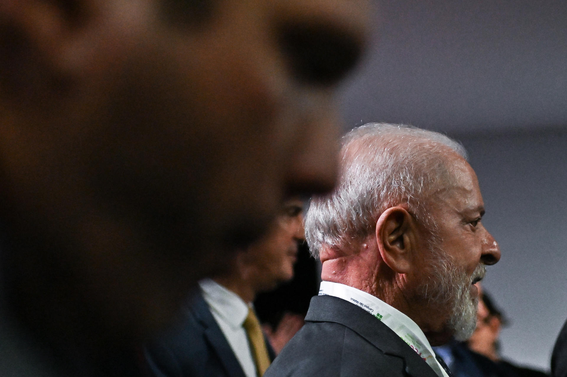 Fotografía de archivo en donde se ve al presidente de Brasil, Luiz Inácio Lula da Silva, en el Museo Nacional de la República en Brasilia (Brasil). EFE/ Andre Borges
