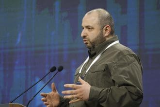 El ministro de Defensa de Ucrania, Rustem Umérov, en una foto de archivo. EFE/EPA/SERGEY DOLZHENKO