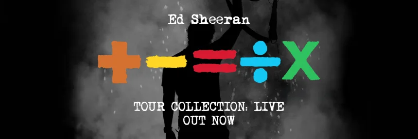 Ed Sheeran lanza colección en vivo de sus cinco discos con el 'Mathematics Tour'