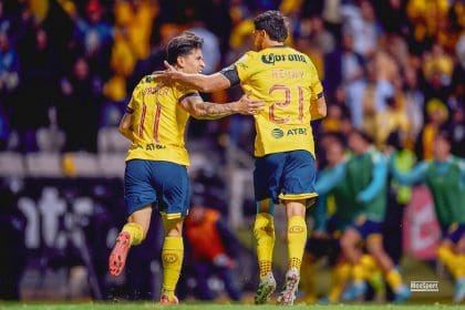 América se impone ante el Monterrey con marcador 2-1