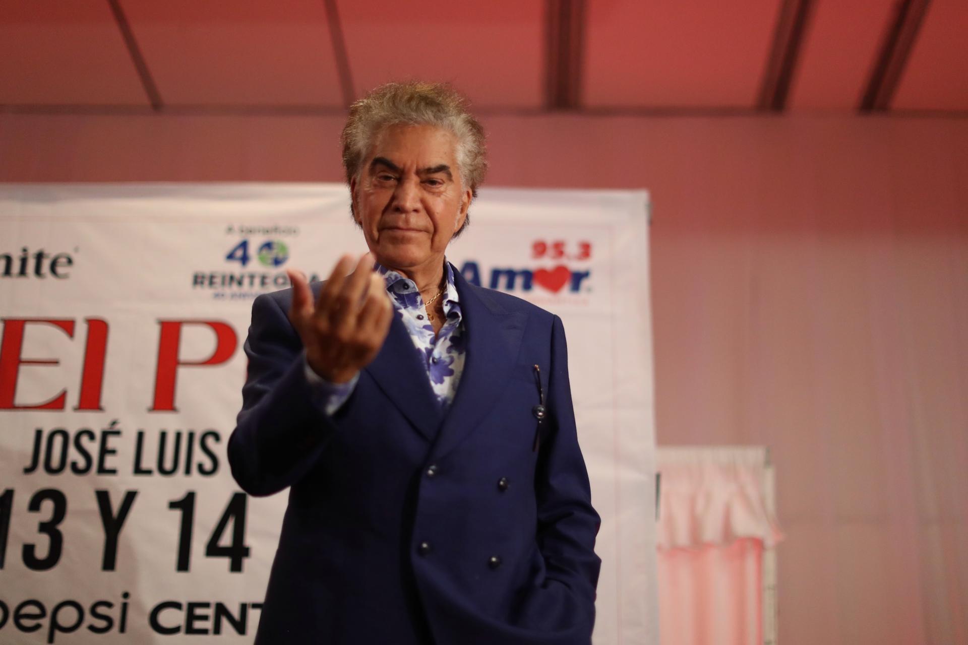 El cantante venezolano José Luis Rodríguez "El Puma". EFE/Sáshenka Gutiérrez