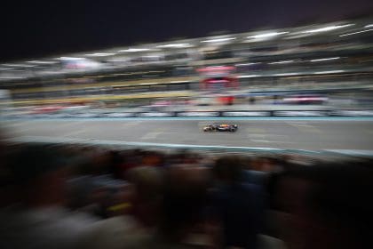 El mexicano Sergio Pérez (Red Bull), subcampeón del mundo de Fórmula Uno. EFE/EPA/ALI HAIDER