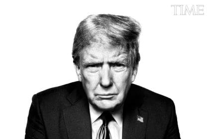 Fotografía cedida por Time del presidente electo de los Estados Unidos, Donald Trump. EFE/ Platon For Time