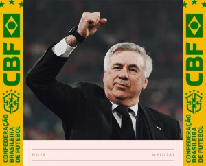 Carlo Ancelotti es oficialmente el nuevo DT de Brasil