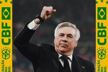 Carlo Ancelotti es oficialmente el nuevo DT de Brasil