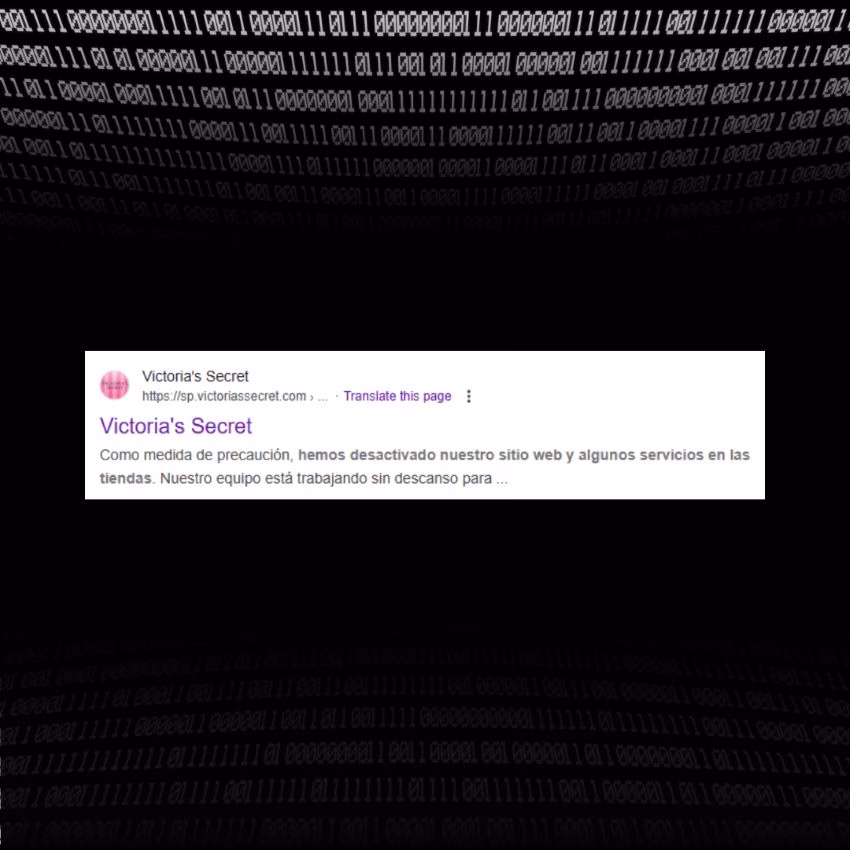 ¿Victoria's Secret fue hackeada? Cierra su página web