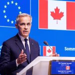 Fotografía de archivo del primer ministro de Canadá, Mark Carney. EFE/ Olivier Matthys ARCHIVO