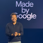 Jimmy Fallon habla durante el evento 'Made by Google' este 20 de agosto de 2025, en Nueva York ( Estados Unidos). EFE/ Sarah Yáñez Richards