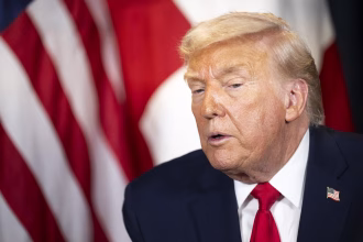 El presidente de EE.UU., Donald Trump. EFE/LAURENT GILLIERON